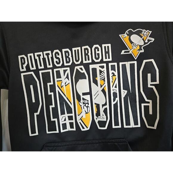 NHL Pittsburgh Penguins Hooded Pullover Youth XS 4/5 - Picture 5 of 14